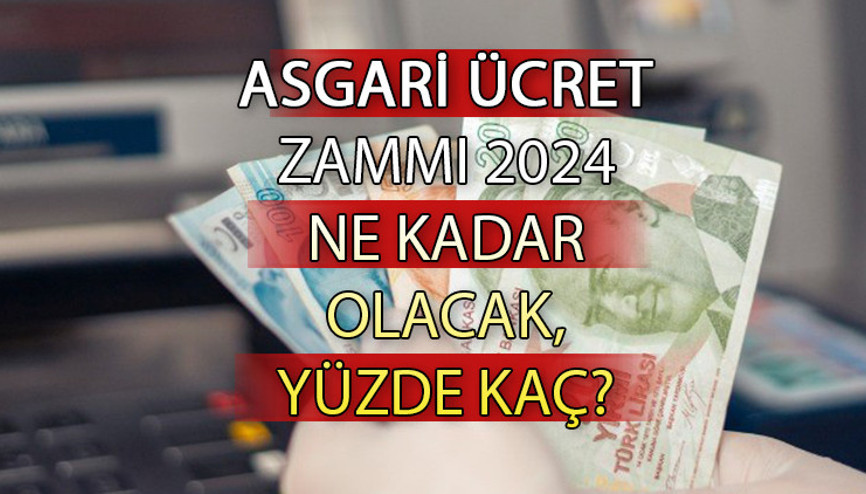 ASGARİ ÜCRET ZAMMI 2024 HESAPLAMASI  || Asgari ücret ne kadar olacak, yeni yıl zammı ile asgari ücret yüzde kaç artacak Asgari ücret 3. toplantısı bekleniyor...