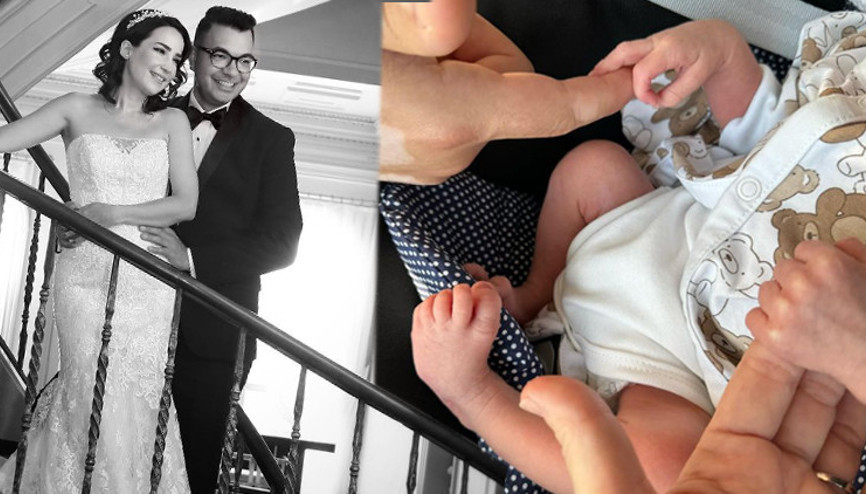 23 yıl sonra ikinci kez anne oldu... Ömer Bebekten ilk fotoğraf