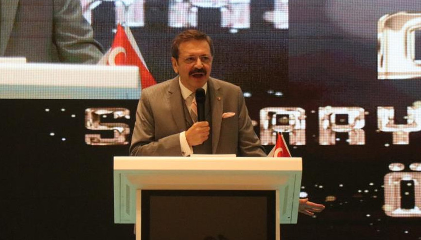 TOBB Başkanı Hisarcıklıoğlu: Tüm dünyaya Sakaryadan mal satıyoruz TOBB Başkanı Hisarcıklıoğlu: Tüm dünyaya Sakaryadan mal satıyoruz