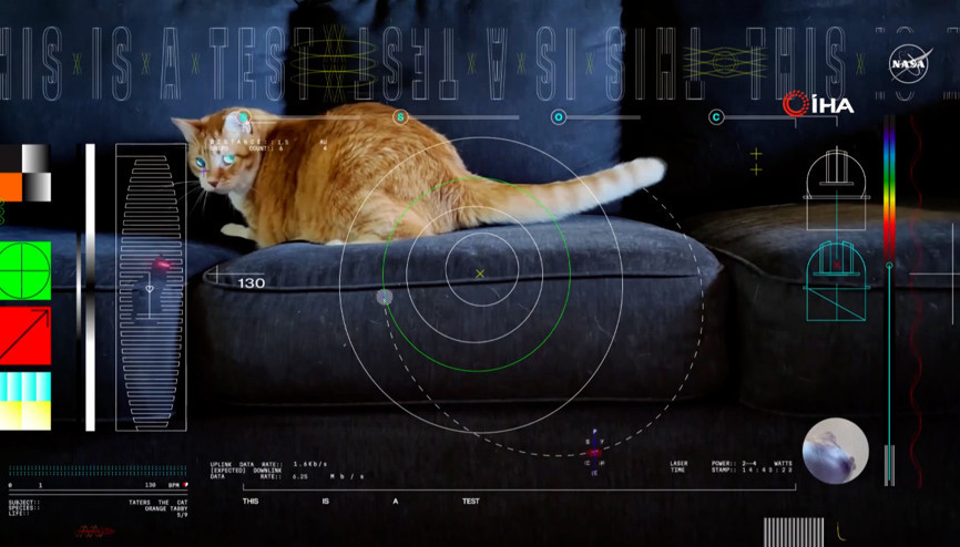Uzayın derinliklerinden ilk kez lazer aracılığıyla Dünya’ya video gönderildi