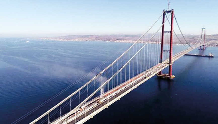1915 Çanakkale Köprüsü’ne 24. ödül