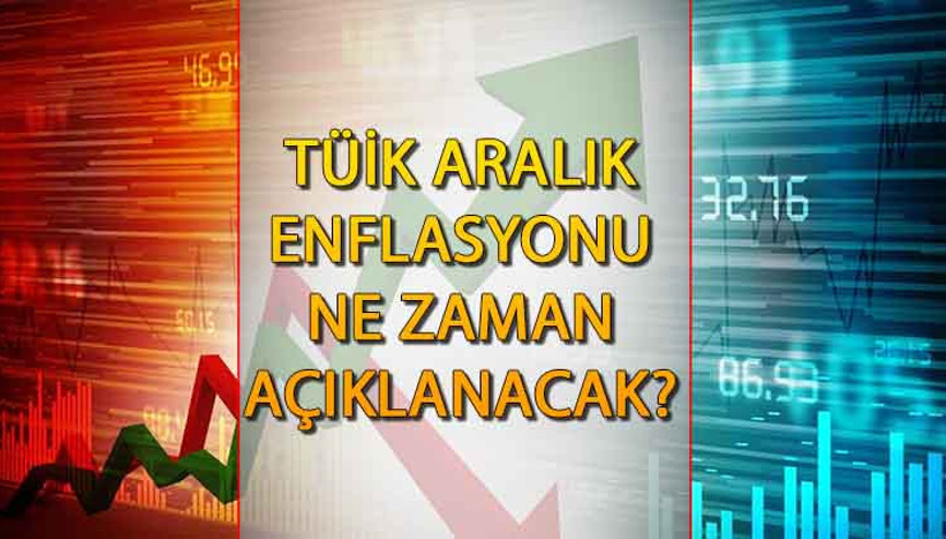 Aralık ayı enflasyonu ne zaman açıklanacak Memur ve emekli zam oranları için gözler Aralık enflasyonunda