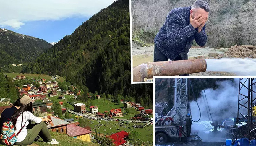 Ayderde jeotermal keşif
