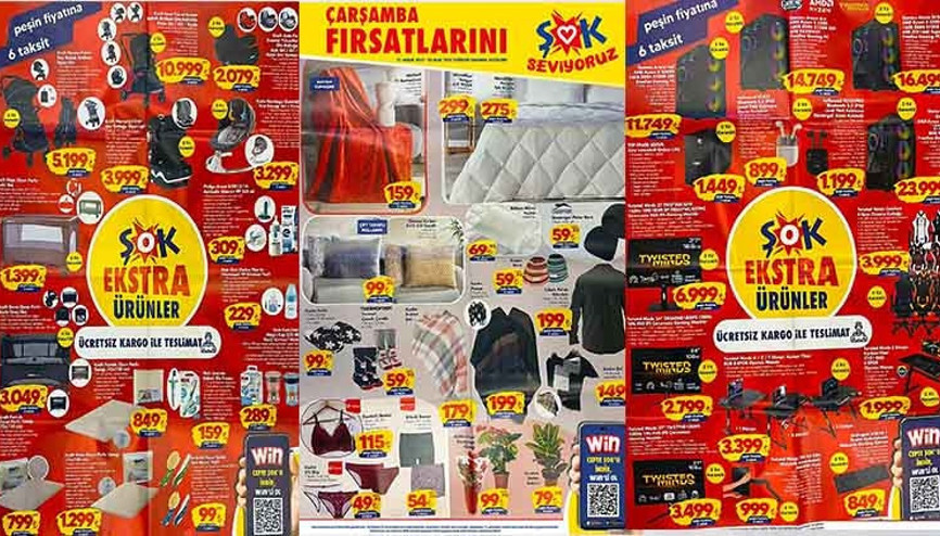 ŞOK 27 Aralık Aktüel Ürünler Kataloğu ve fiyat listesi 2023 ŞOK markette yarın bebek arabası, oyuncu bilgisayarı, monitör, klavye satışa çıkıyor