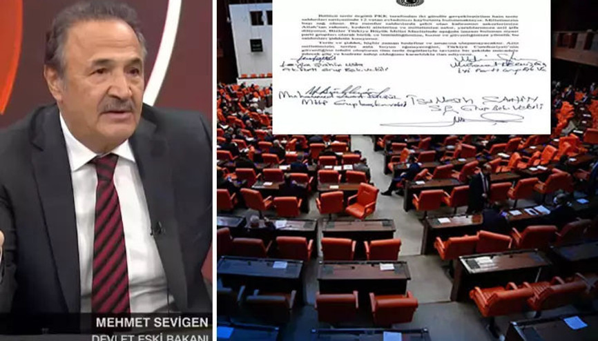 Eski CHPli Sevigenden ortak bildiri tepkisi