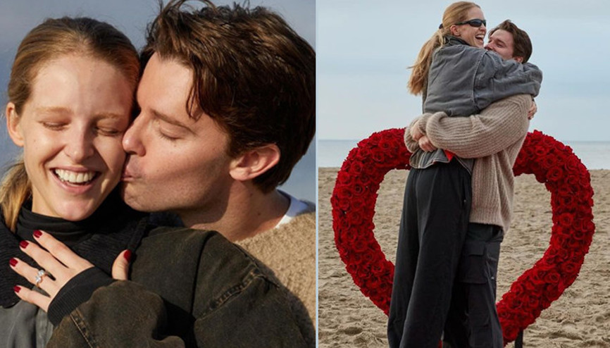 İşte Terminatörün gelini  Ünlü oyuncu bir çocuğunu daha evlendiriyor... Yüzükler takıldı...