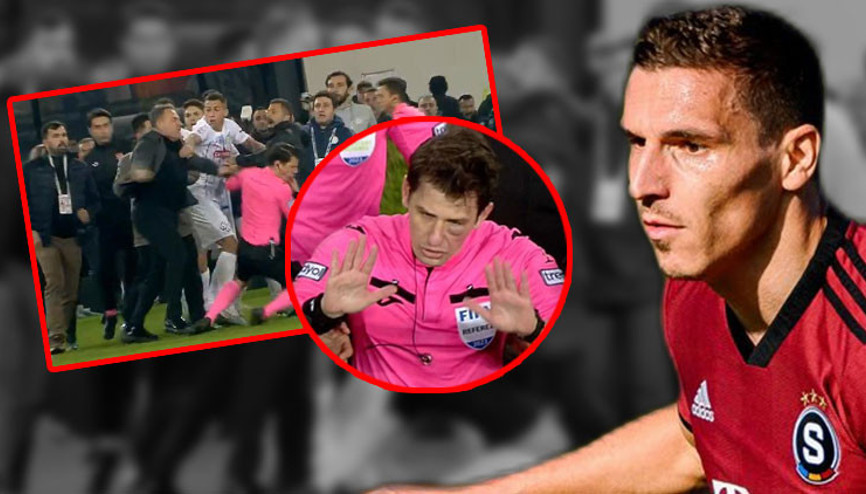 Galatasarayın rakibi Sparta Pragın kaptanından hakem saldırısı için dikkat çeken sözler Şaka sandım, gerçek olduğunu görünce şoke oldum