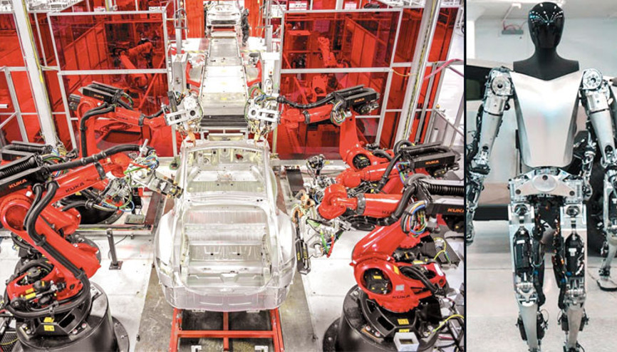 Tesla robotu mühendise saldırdı