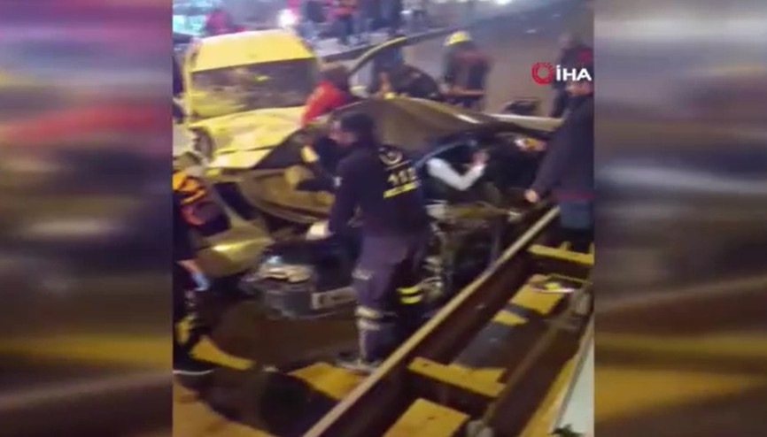 Mersinde zincirleme kaza: 2 ölü, 6 yaralı