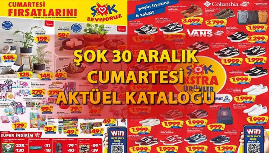 ŞOK’ta ayakkabı, bot ve çanta ürünlerinde büyük indirim ŞOK 30 Aralık Cumartesi Aktüel Ürünler Kataloğu