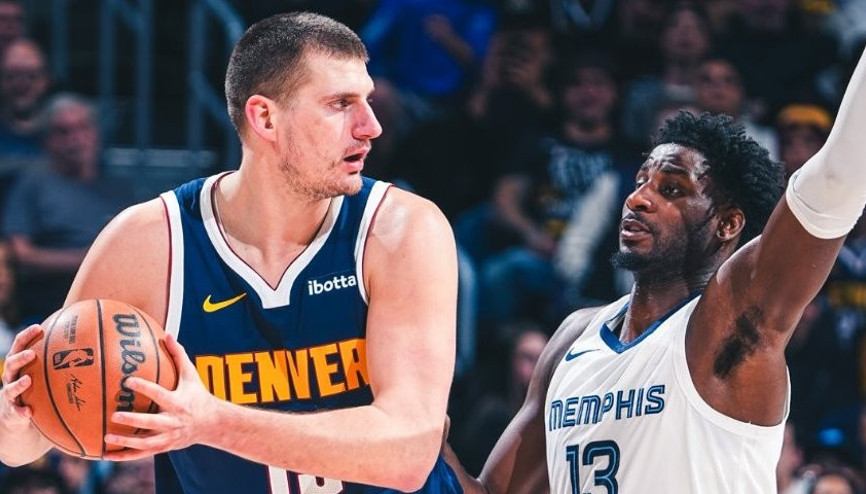 NBAde Gecenin Sonuçları: Nikola Jokic tarihe geçti Denver, Memphisi farklı yendi...