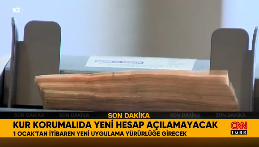 Kur Korumalı Mevduat (KKM) için yeni karar: 1 Ocak 2024te başlıyor