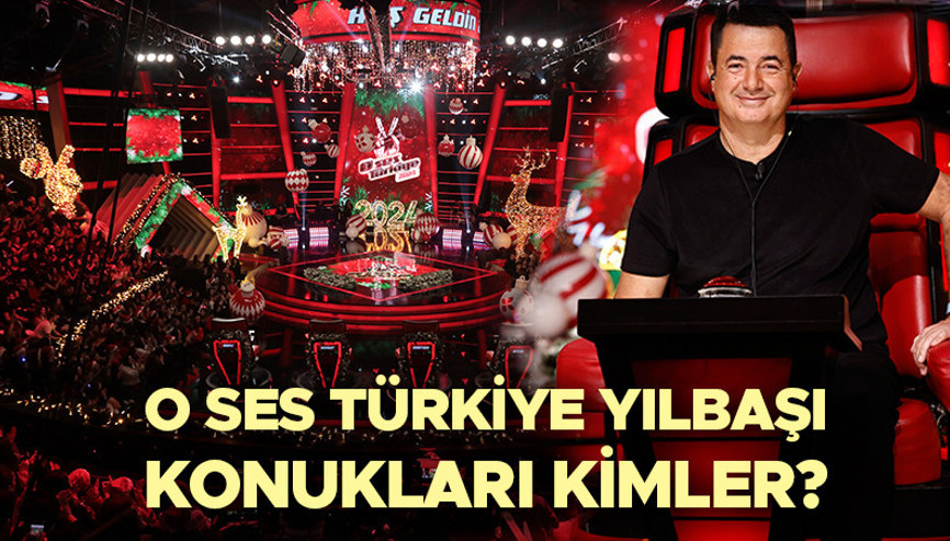 TV8 O SES TÜRKİYE YILBAŞI ÖZEL KONUKLARI | O Ses Türkiye Yılbaşı konukları kimler, hangi isimler var Yılbaşı özel programı başladı