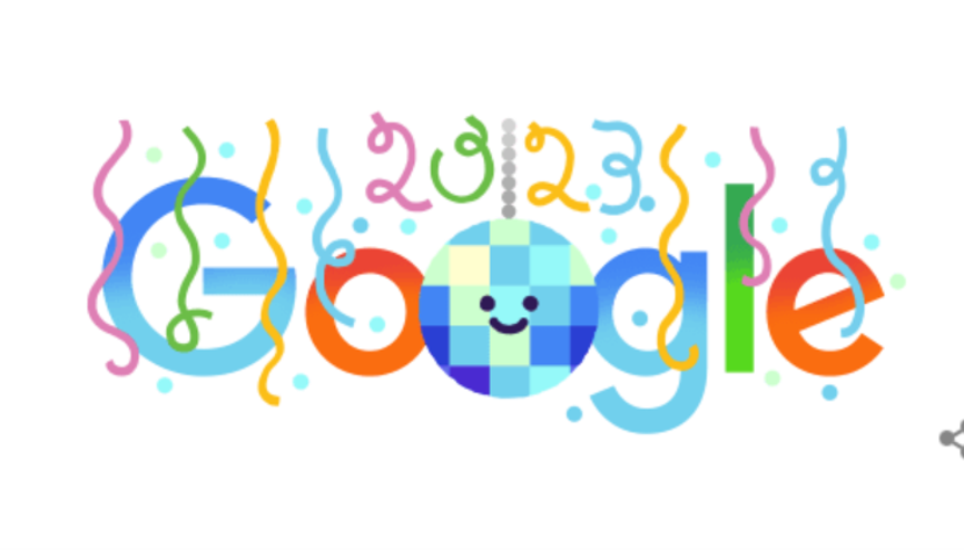 Yılbaşı Gecesi Doodle ile kutlanıyor 2023 Yılbaşı Gecesi için Googledan sürpriz... İşte yılbaşının tarihi