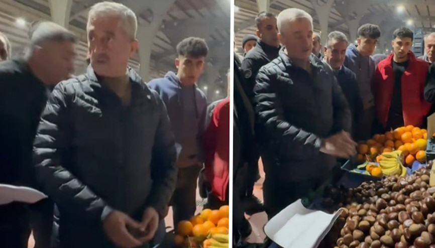 Belediye başkanından pazarcıya fiyat tepkisi