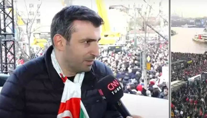 Selçuk Bayraktar: Soykırımı lanetlemek için buradayız