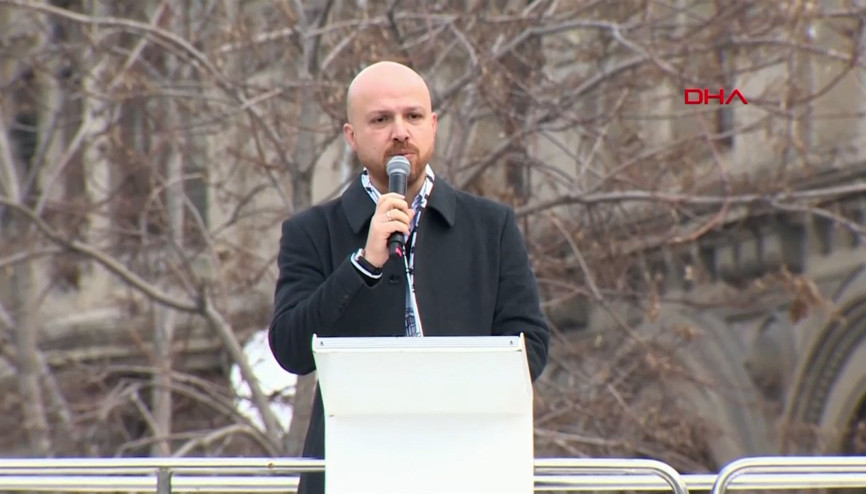 Bilal Erdoğandan Galata Köprüsündeki tarihi yürüyüşte önemli açıklamalar