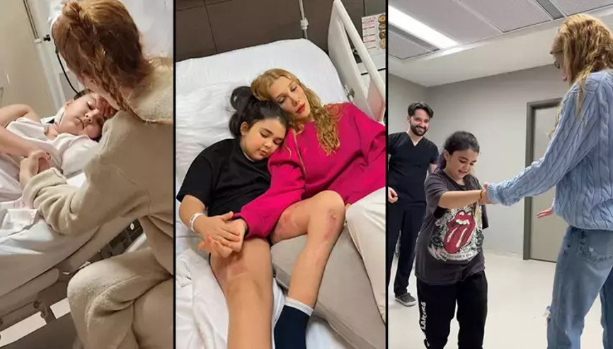 Derya Balta, küçük kızın yaşadığı süreci sosyal medya hesabında paylaştı