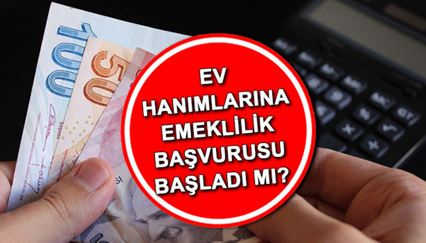 Ev hanımlarına emeklilik şartları neler 2024 | Ev hanımlarına emeklilik başvurusu ne zaman yapılacak, başladı mı  Ev hanımlarına emeklilik yasası çıktı mı Gözler TBMMde...