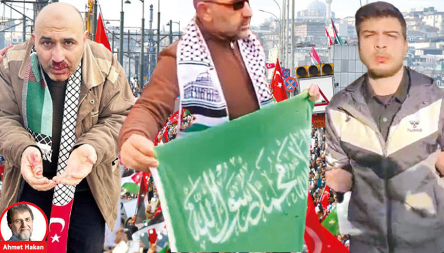 Aklı karışıklar için kılavuz Hilafet bayrağı, yumruk tutuklama, eline sağlık
