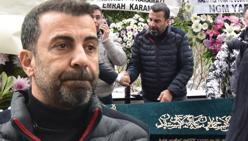 Oyuncu Emre Karayel annesine son kez veda etti