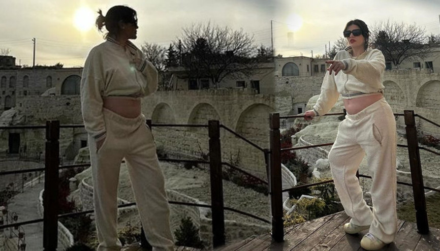 Hamile olduğunu açıklamıştı... Bebek göründü