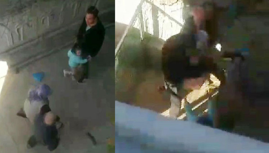 Ev sahibi-kiracı kavgasında küçük çocuk arada kaldı: Önce sopayla darbetti ardından satırla saldırdı