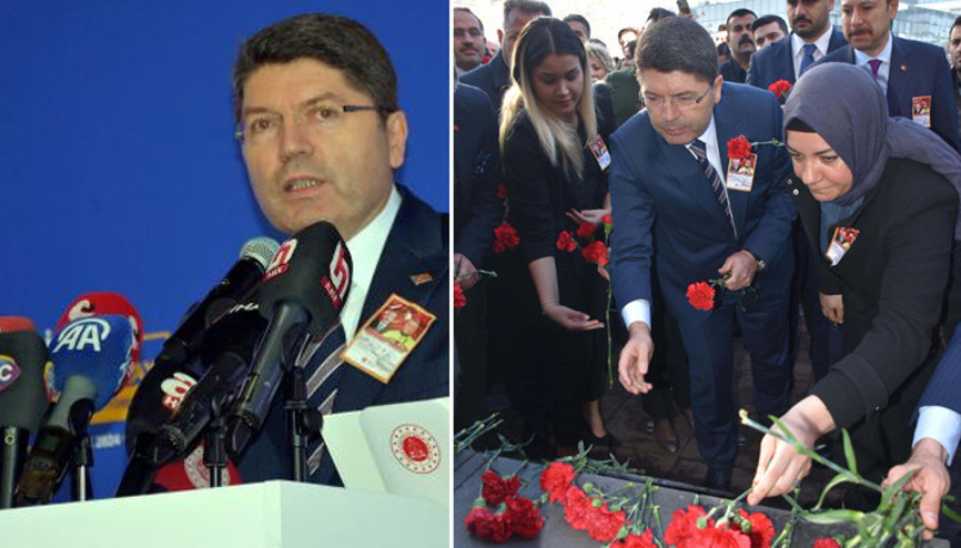 Adalet Bakanı Tunç: Terörün kökünü kazıyıncaya kadar mücadele devam edecek Adalet Bakanı Tunç: Terörün kökünü kazıyıncaya kadar mücadele devam edecek