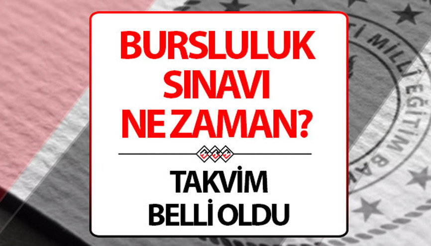 Bursluluk sınavı ne zaman yapılacak 2024 bursluluk sınavı tarihi