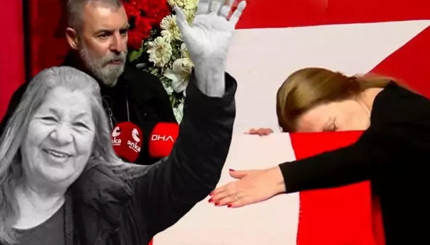 Usta oyuncuya veda... Ayla Algan son yolculuğuna uğurlandı