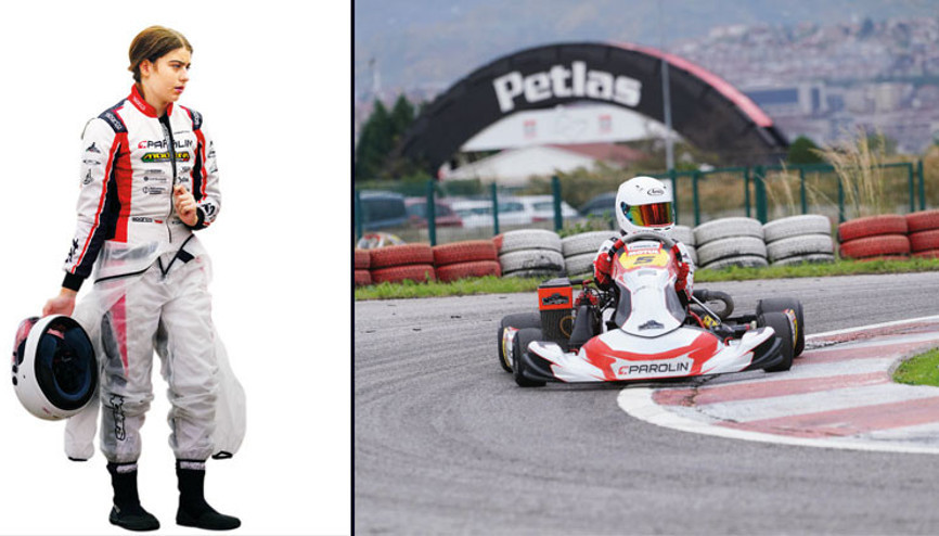 İlk milli kadın karting pilotu Ayşe Çebi... Hızlı ve azimli İlk milli kadın karting pilotu Ayşe Çebi... Hızlı ve azimli