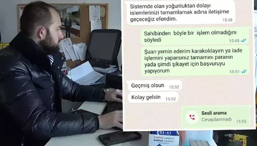Dolandırıcılar mağdurlarını ‘Geçmiş olsun’ diyerek teselli etti
