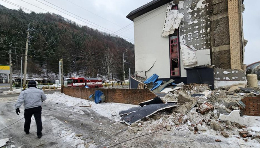 Güney Kore’de korkutan patlama: 5 ölü