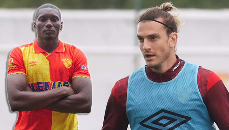 Heliton geldi, Atınç Nukan yolcu Göztepe...