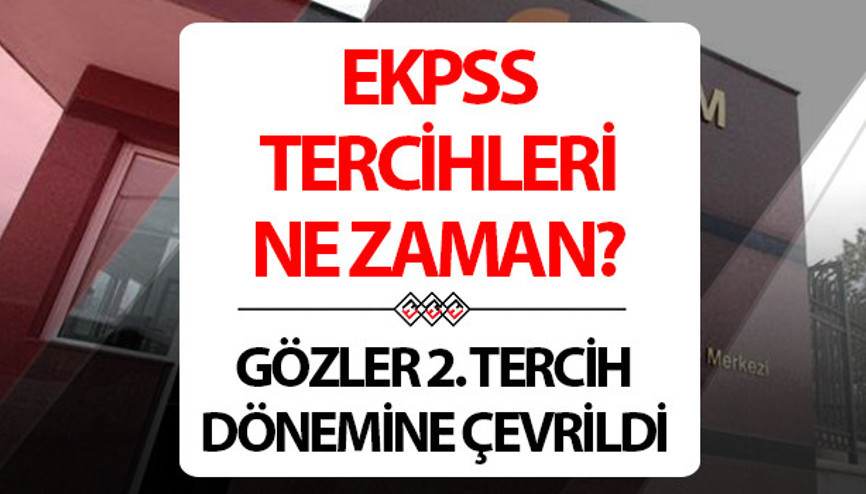 EKPSS 2. TERCİHLERİ NE ZAMAN Engelli KPSS tercih kılavuzu yayımlandı.. İşte, EKPSS tercih bilgileri EKPSS 2. TERCİHLERİ NE ZAMAN Engelli KPSS tercih kılavuzu yayımlandı.. İşte, EKPSS tercih bilgileri