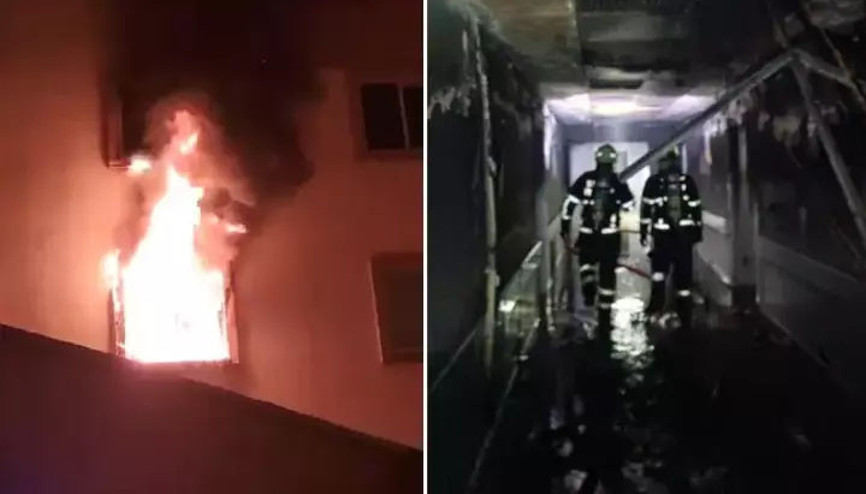 Batmanda hastanede panik anları: Psikiyatri hastası kaldığı odayı ateşe verdi... 20 hasta tahliye edildi Batmanda hastanede panik anları: Psikiyatri hastası kaldığı odayı ateşe verdi... 20 hasta tahliye edildi