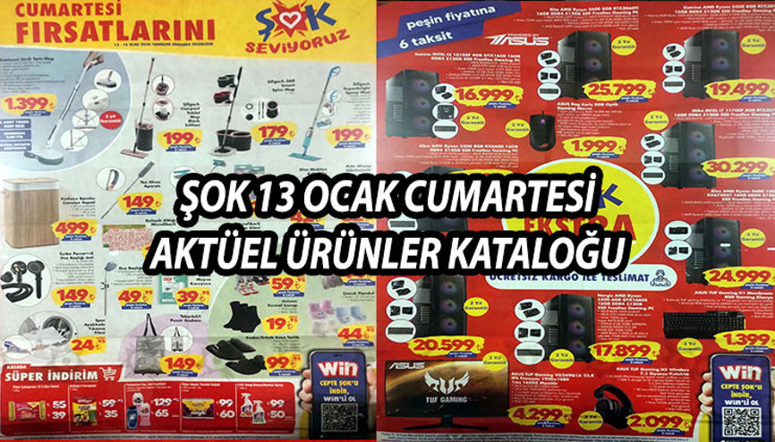 ŞOK markette gaming oyuncu bilgisayarı, monitör, kulaklık, klavye satışa çıkıyor (ŞOK 13 Ocak Cumartesi Aktüel Ürünler Kataloğu) ŞOK markette gaming oyuncu bilgisayarı, monitör, kulaklık, klavye satışa çıkıyor (ŞOK 13 Ocak Cumartesi Aktüel Ürünler Kataloğu)