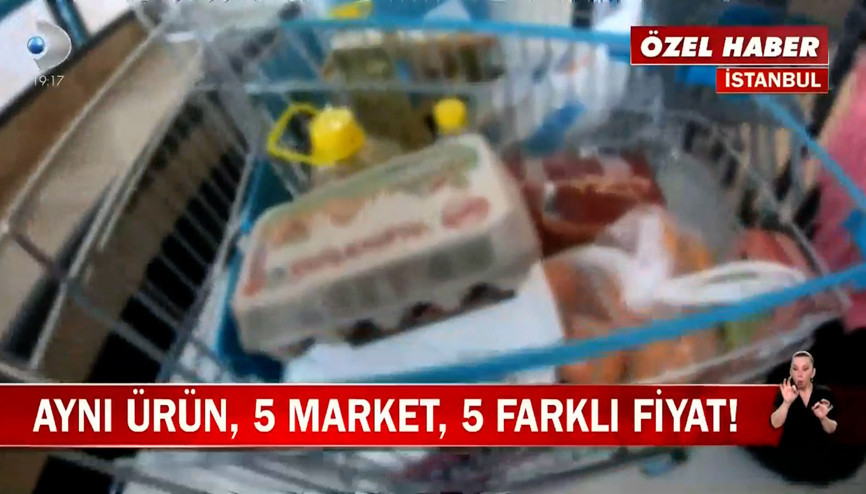 Aynı ürün 5 market 5 farklı fiyat