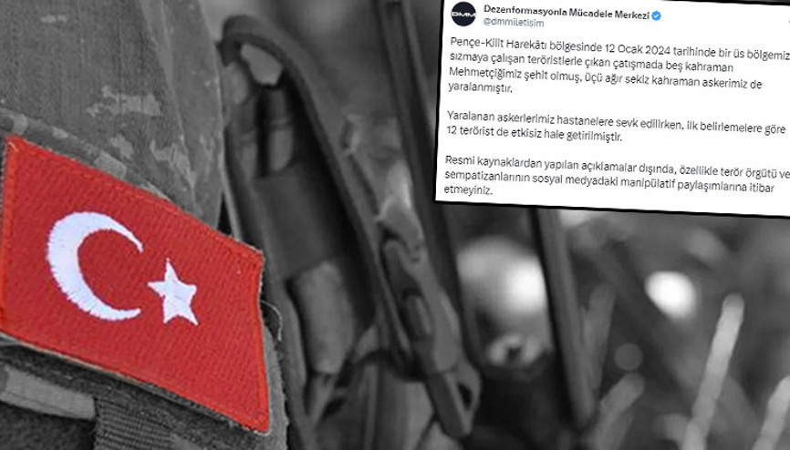Son dakika haberi... Dezenformasyonla Mücadele Merkezi: Manipülatif paylaşımlarına itibar etmeyiniz Son dakika haberi... Dezenformasyonla Mücadele Merkezi: Manipülatif paylaşımlarına itibar etmeyiniz