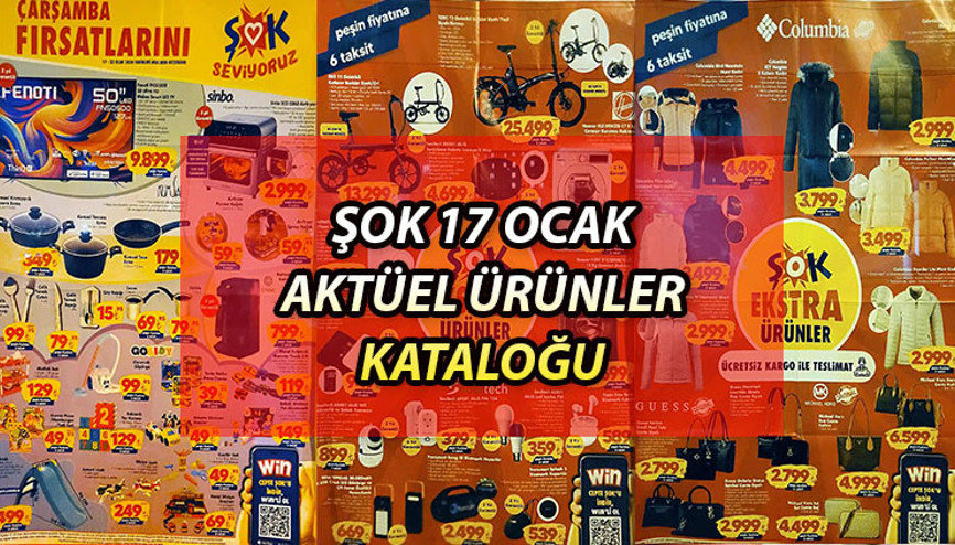 ŞOK markete hava temizleyici, Airfryer ve akıllı robot süpürge geliyor ŞOK Aktüel Ürünler Kataloğu 17 Ocak 2024