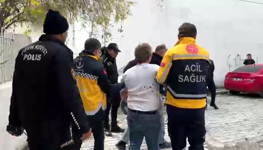 Tartıştığı arkadaşının kulağını ısırarak kopardı