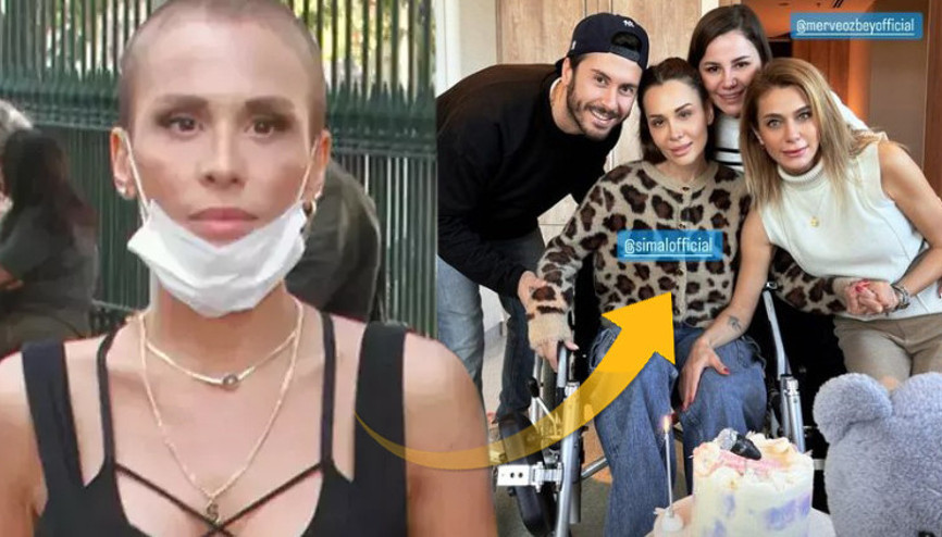 Ünlü şarkıcının beyninde tümör tespit edilmişti... Ameliyat öncesi hastane odasında sürpriz ziyaret