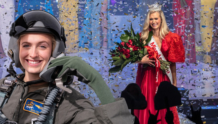 Tarihte bir ilk… Hava kuvvetleri subayı pilot güzellik kraliçesi oldu