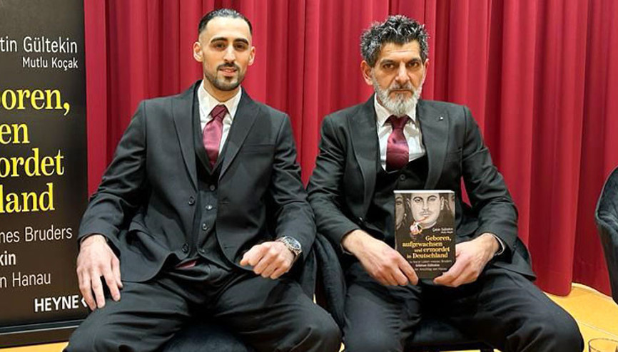 Hanau kurbanları kitap oldu