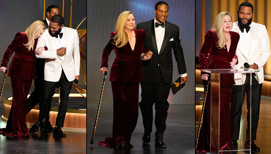 Sahneye bastonuyla çıktı… Hem kendi ağladı hem de salondakileri ağlattı