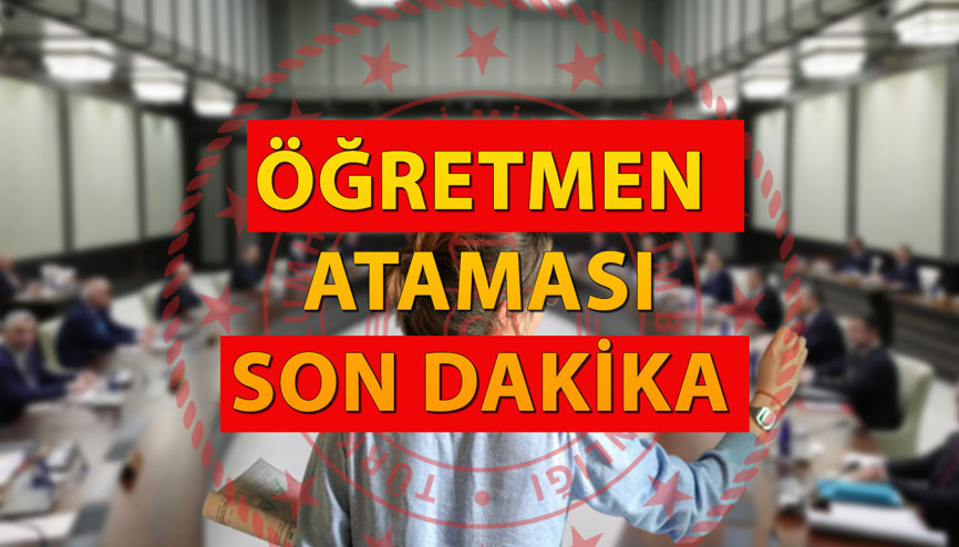 ÖĞRETMEN ATAMASI 2024 SON DAKİKA: Kabine Toplantısı kararları bekleniyor… Kaç öğretmen ataması yapılacak, branş dağılımı ve toplam kontenjan açıklandı mı