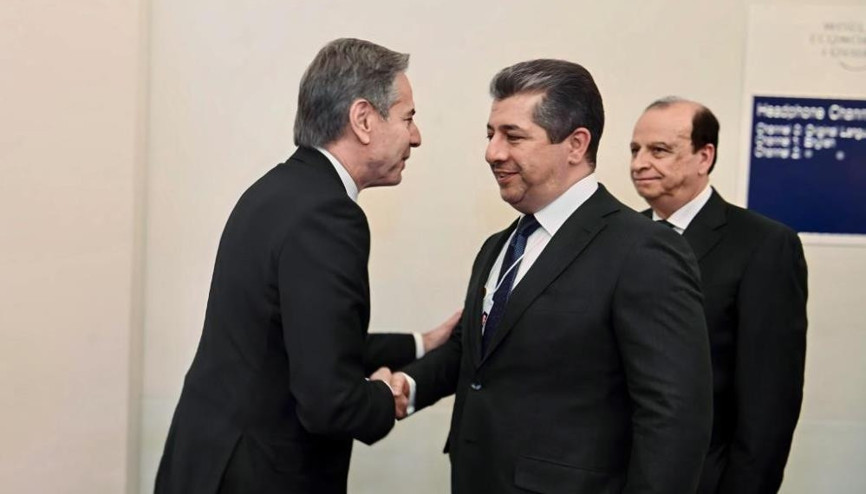 ABD Dışişleri Bakanı Blinken, IKBY Başbakanı Barzani ile bir araya geldi