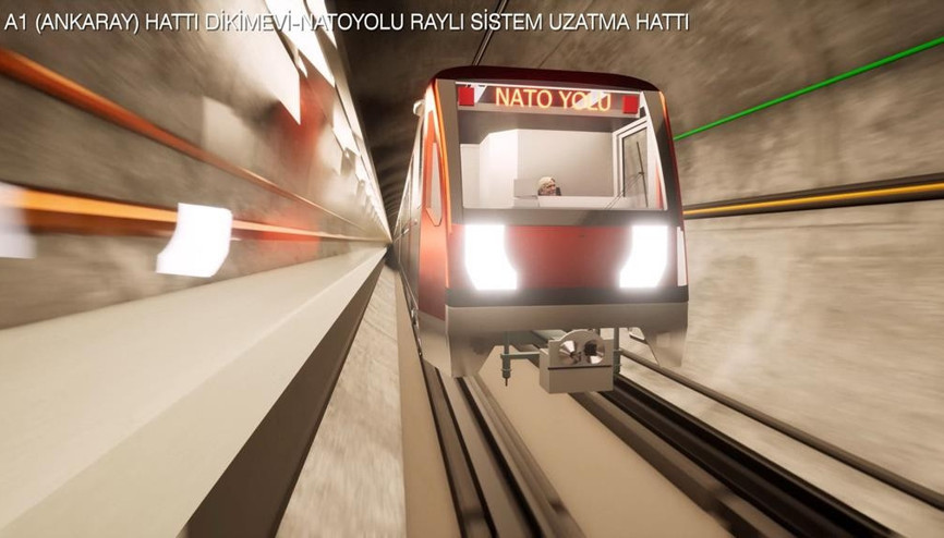 Mamak metrosu için 5 firma teklif verdi