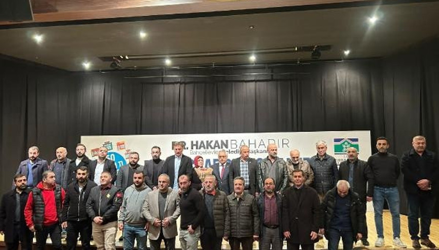 Bahçelievler Belediye Başkanı Bahadır, esnafla bir araya geldi