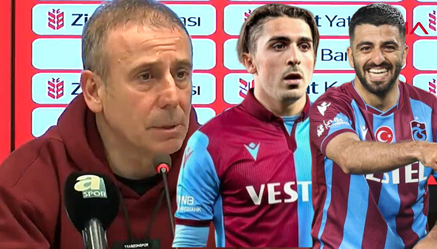 Trabzonsporda Abdülkadir Ömür ve Umut Bozok kadro dışı bırakıldı: İnceleme başlatılmıştır...